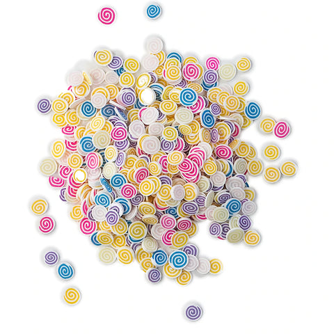 Buttons Galore & More - Shaker Embellishments - Sprinkletz - Spring Swirlz/NK164