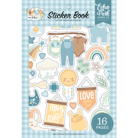 Echo Park - Our Baby Boy - Sticker Book