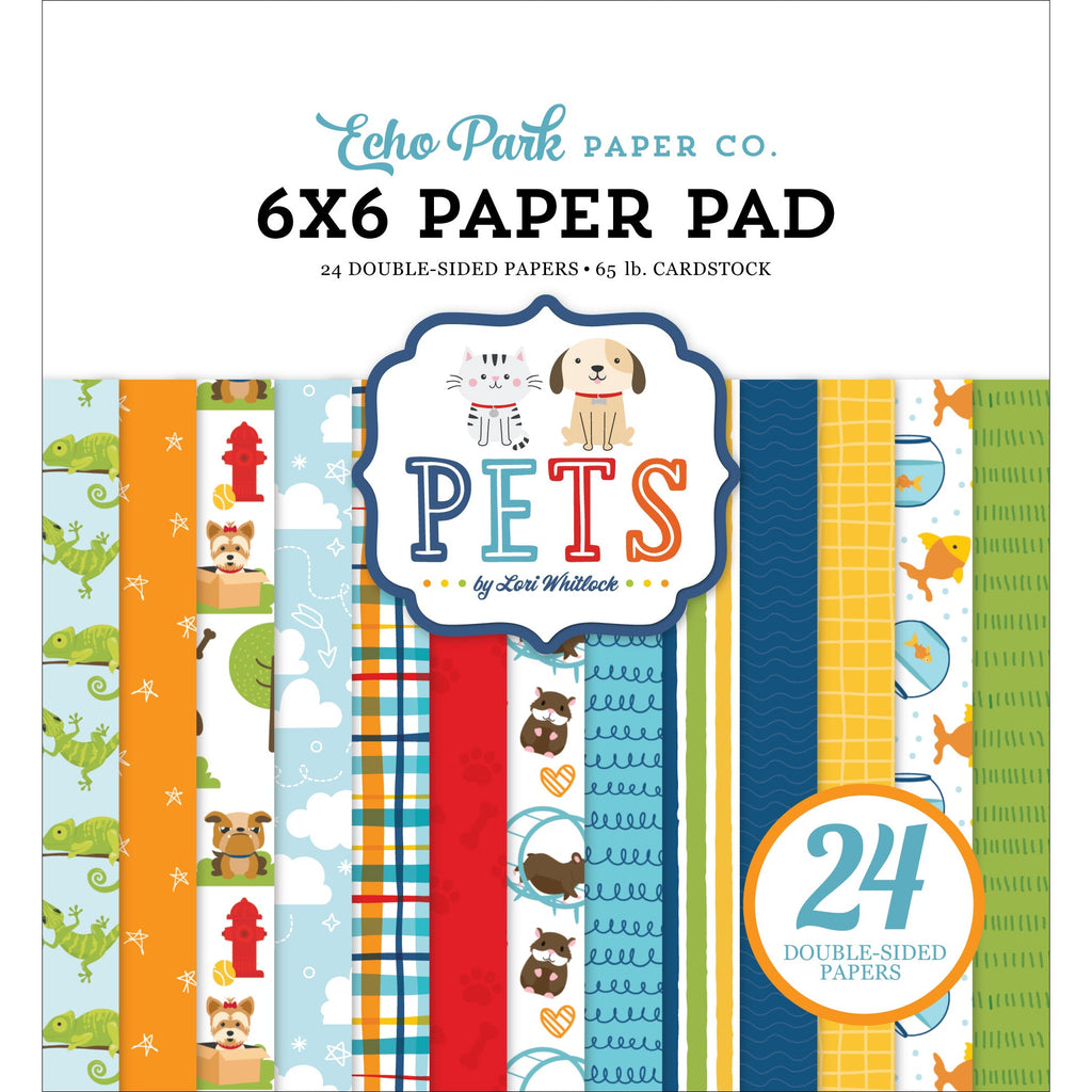 Echo Park - Pets - 6x6 Paper Pad