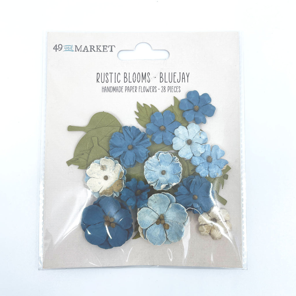 49 & Market - Flowers / Rustic Blooms / Bluejay - 34918
