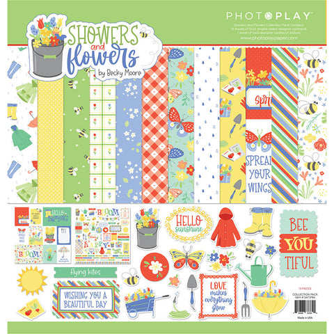 Photo Play - Showers and Flowers - Collection Pack
