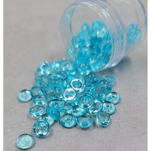 Acrylic Droplets - Aqua Blue