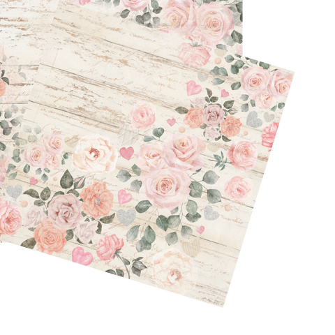 Country Craft Creations - Love Letters - 8x8 - Cotton Bristol