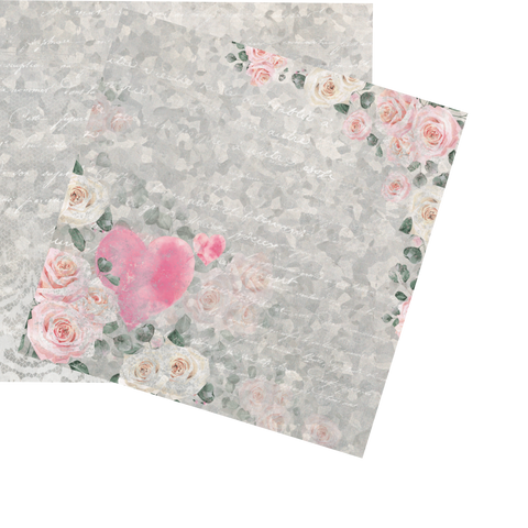 Country Craft Creations - Love Letters - 28 8x8 sheets  - Cotton Bristol