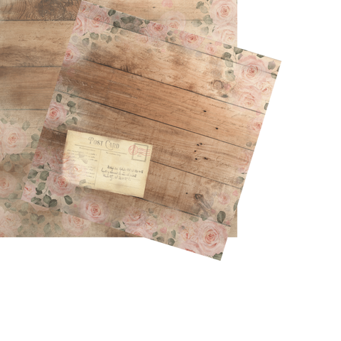 Country Craft Creations - Love Letters - 8x8 - Cotton Bristol