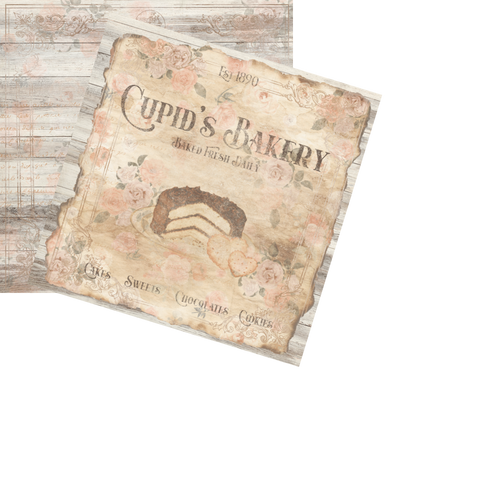 Country Craft Creations - Love Letters - 8x8 - Cotton Bristol