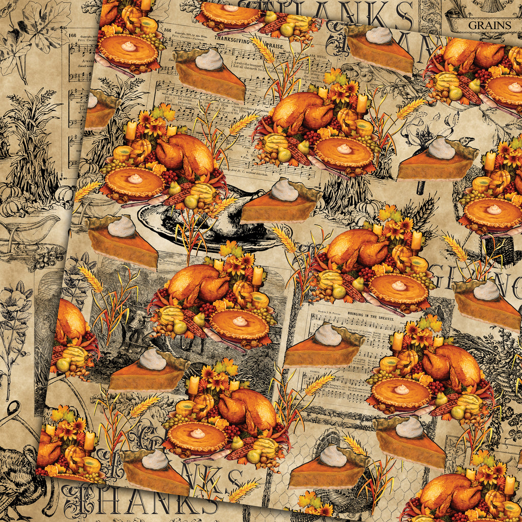 Country Craft Creations - Bountiful Blessings 12x12 - 28 sheets  - Cotton Bristol