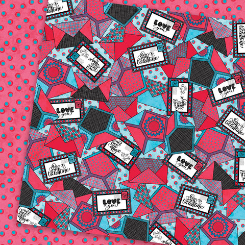 Country Craft Creations - Love is in the Air - 8x8 - Cotton Bristol