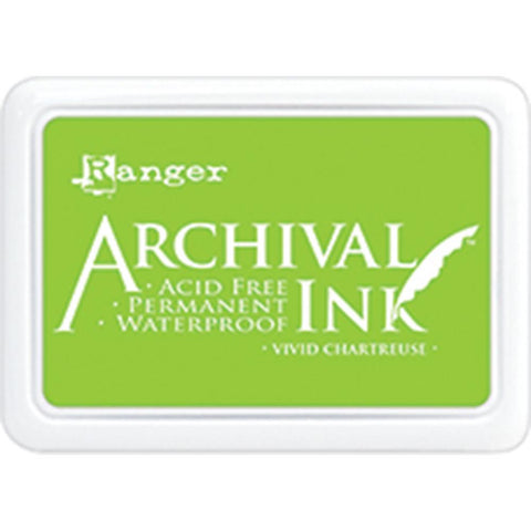 Ranger - Archival Ink Pad - Vivid Chartreuse