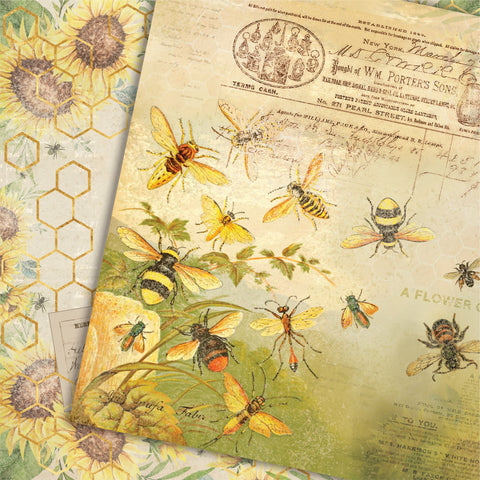 Country Craft Creations - Always Happy - 8x8 - Cotton Bristol