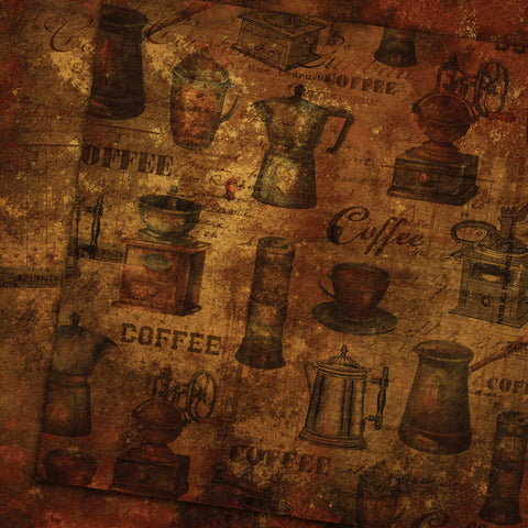 Country Craft Creations - What's Brewing - 8x8 - Cotton Bristol