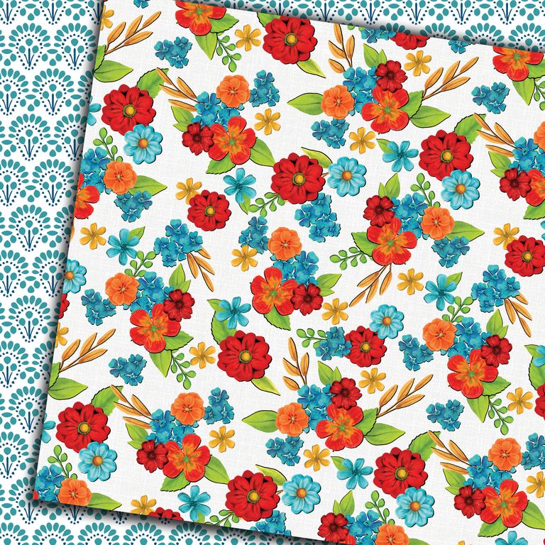 Country Craft Creations - Sweet Southern Mess - 28 12x12 sheets  - Cotton Bristol