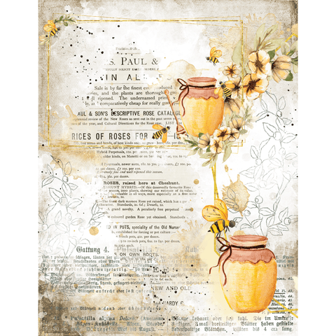 Country Craft Creations - Bee House - 8 1/2x11 - Cotton Bristol