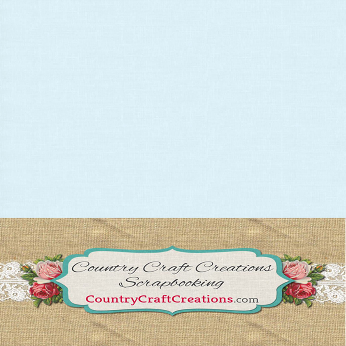 Artisan Cardstock - Linen - Baby Blue – Country Craft Creations