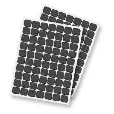 3D Foam Squares - Black,  Regular / 5 sheets
