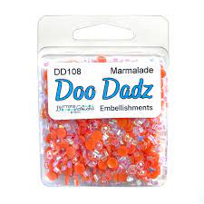 Buttons Galore & More - Shaker Embellishments - Doo Dadz - Marmalade / DD108