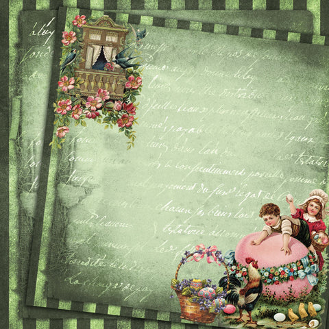 Country Craft Creations - Spring Awakenings - 12x12 27 sheets with Die Cuts