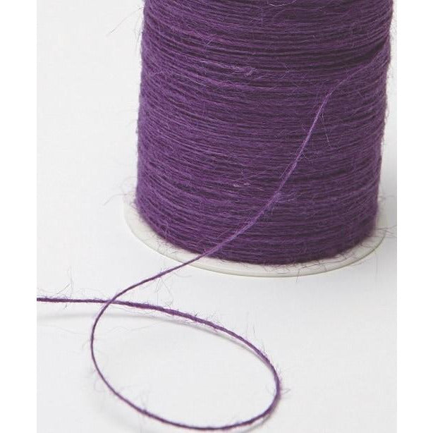 Jute Burlap String Cord Ribbon - Violet