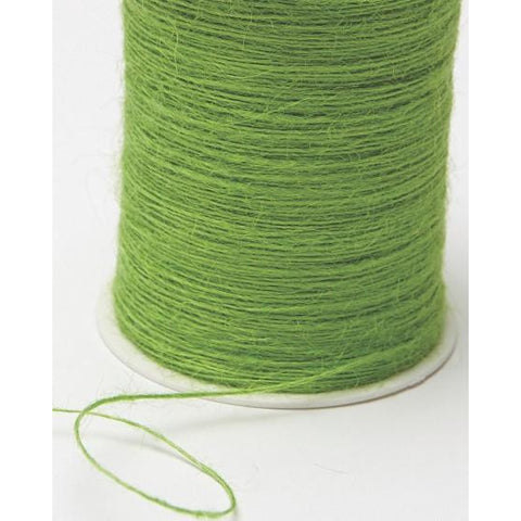 Jute Burlap String Cord Ribbon - Parrot Green