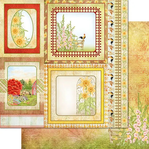 Heartfelt Creations - Home On The Farm- 12x12 Paper Collection / 2120**
