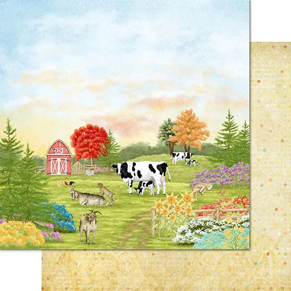 Heartfelt Creations - Home On The Farm- 12x12 Paper Collection / 2120**