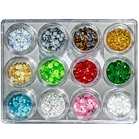 Buttons Galore & More - Shaker Embellishments - Jewelz - Holiday Mix / JZHoliday
